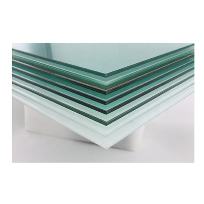 3-19mm Clear Tempered Glass for Room Roof and Technique Laminated Customized Request