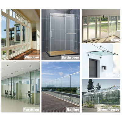 Customized Design Anti Glare Tempered AG Matte Coating Glass with Physically Tempered
