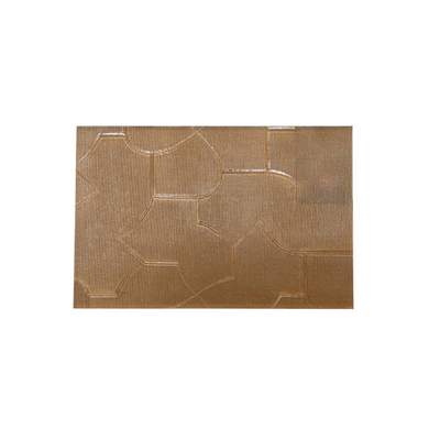 Bronze Blue Green Clear Decorative Fluted Patterned Glass for Architecture Projects