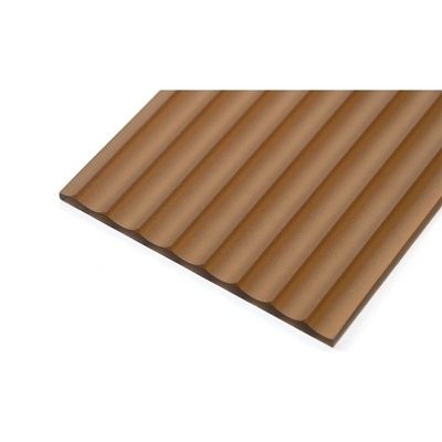 Flat Polished Edge Modern Style Morgon Patterned Bronze Patterned Glass for Cathedral 5
