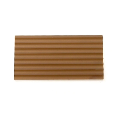Flat Polished Edge Modern Style Morgon Patterned Bronze Patterned Glass for Cathedral 5