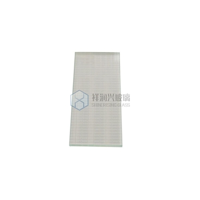Custom Design Rhombus Textured Pattern Glass Demand Layers and Thickness for Superior