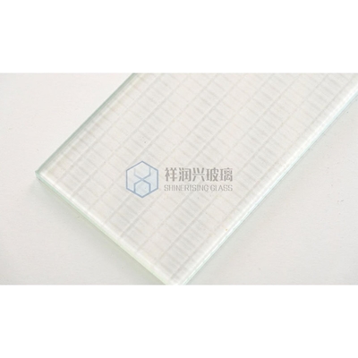 Decorative Laminated Glass Pattern Window Colored Glass Request for Customization