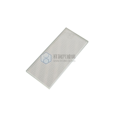 Ultra Clear Patterned Glass with Customized Size Demand and Sice Demand