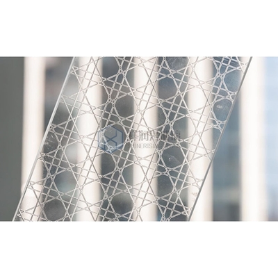 Single Glass Wired/Decorative/Bathroom Glass 's Affordable Clear Obscure Pattern Glass
