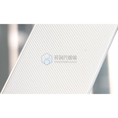 4 mm-8 mm Frosted Glass Beauty Pattern Moru Abstract Karatachi Pattern Glass with End