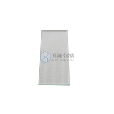 Flat Customized Patterned Glass for Door and Window Glass Bathroom Glass Partitions