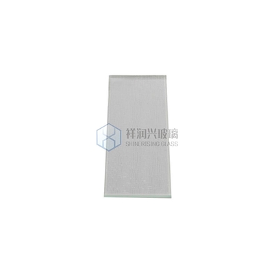Flat Customized Patterned Glass for Door and Window Glass Bathroom Glass Partitions
