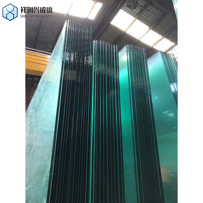 Custom 3-19mm Tempered Laminated Glass for Building Protection and Fragment State Ⅲ