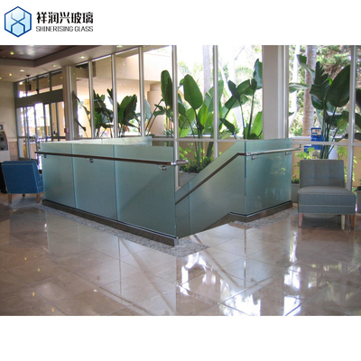 Custom 0.2-10mm Thickness Flat Tempered Glass Panel with Flat Polished Edge Work