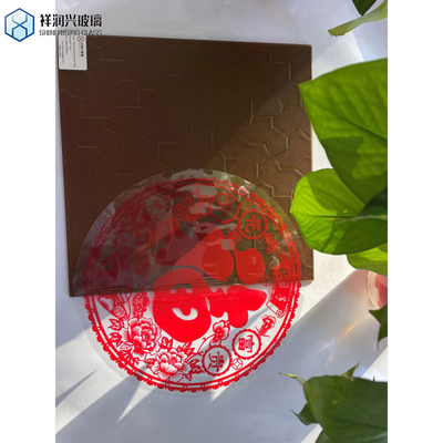 Colored Figured Glass Pattern Glass Stained Glass with Sice as The Customer prime