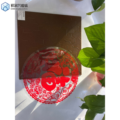 3mm Cathedral Transparent Colored Stained Glass Sheet for Art Work in Customized Size