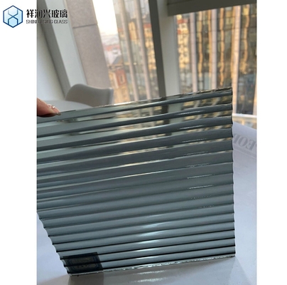 Clear Colored Decorative Embossed Glass Customized Design Stained Pattern Glass