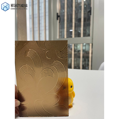 Colorful Reflective Toughened Float Glass Sheet 4mm 5mm 6mm 7mm for Customized Request