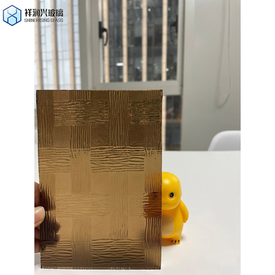 Colorful Reflective Toughened Float Glass Sheet 4mm 5mm 6mm 7mm for Customized Request