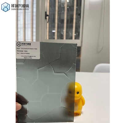 5mm 8mm 10mm Toughened Ribbed Glass Customized to Your Specifications for Architecture