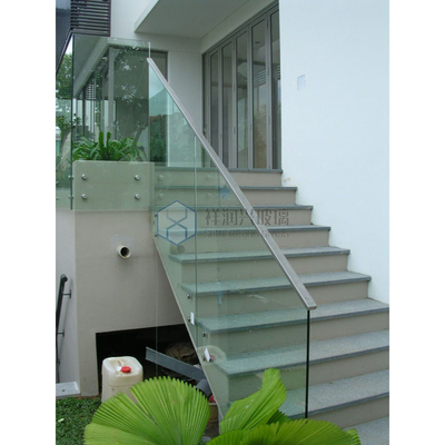 1830*2440/2140*3300/2440*3660 Thick 8mm Curve Tempered Glass for Building Window Door Roof