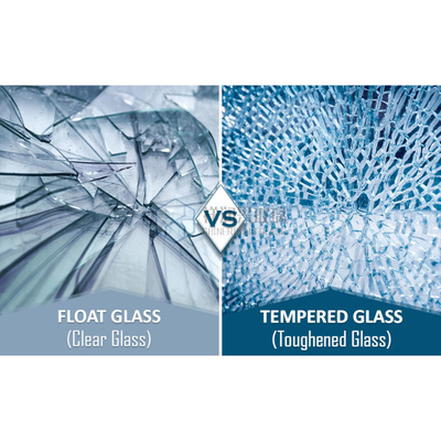 4mm 5mm 6mm 8mm 10mm 12mm Clear Toughened Glass Panels and Super-Tempered Glass for Your