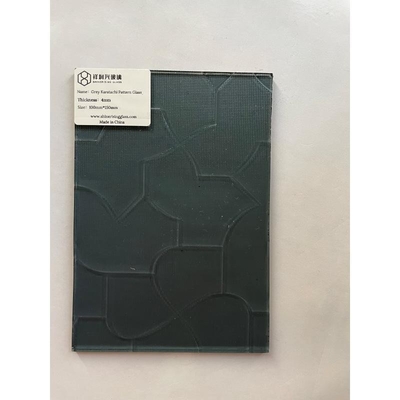Art Decorative Safety Fluted Pattern Texture Interlayer Custom Wired Laminated Mesh Glass