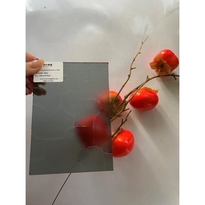 Art Decorative Safety Fluted Pattern Texture Interlayer Custom Wired Laminated Mesh Glass