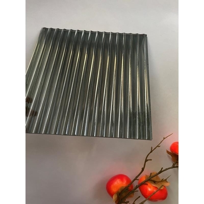 Customize Pattern Tempered Glass for Interior Partition Solid Structure Wired Design