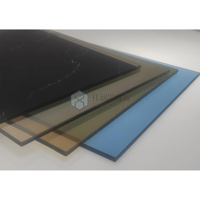 Customization Iron Tempered Glass for Balcony Railing 8mm 12mm Thick Toughened Glass