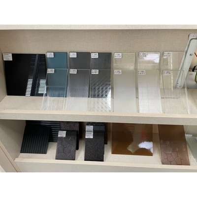 Experienced Figured Glass Clear Patterned Glass for Furniture Customized Request