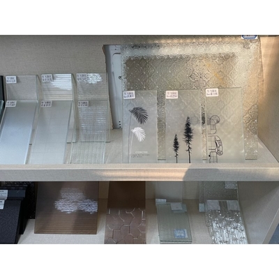 Experienced Figured Glass Clear Patterned Glass for Furniture Customized Request