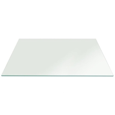 Construction Building Various Sizes Clear Float Glass with Flat Polished Edge Work