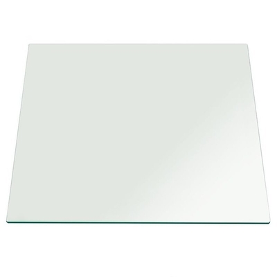 Rectangular Laminated and Float Glass Stair with Flat Polished Edge Work Technology