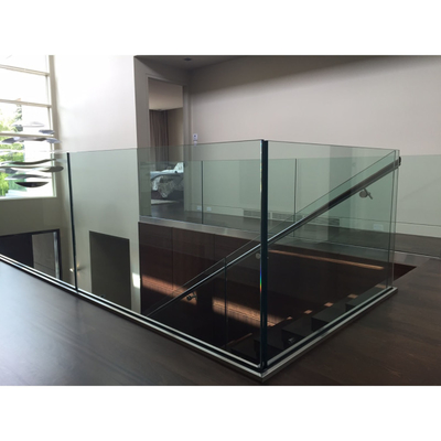 Clear Float 10mm Tempered Glass Safety Toughened Glass with Flat Polished Edge Work