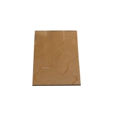 Solid Structure Figured Glass for Interior Design in Laminated Construction Pattern