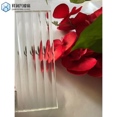 3mm-8mm Clear Flutelite-S Decorative Embossed Pattern Glass for Windows CP-TP Perfect