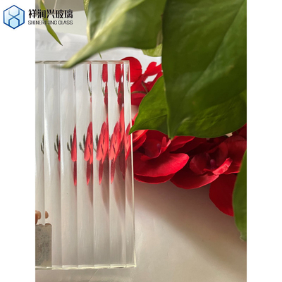 3mm-8mm Clear Flutelite-S Decorative Embossed Pattern Glass for Windows CP-TP Perfect