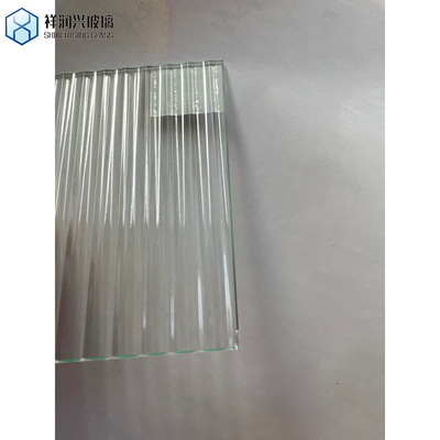 3mm 6mm 8mm Ultra White Clear Moru Pattern Glass Low Iron Fluted Rolled Glass Panels Reeded Patterned Glass Decoration