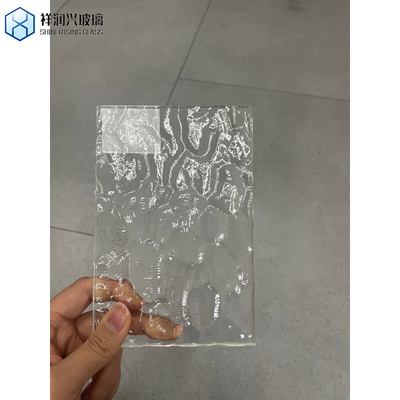 Structurally Solid Clear and Tinted Patterned/Figured/Rolled Glass with ISO Certificate
