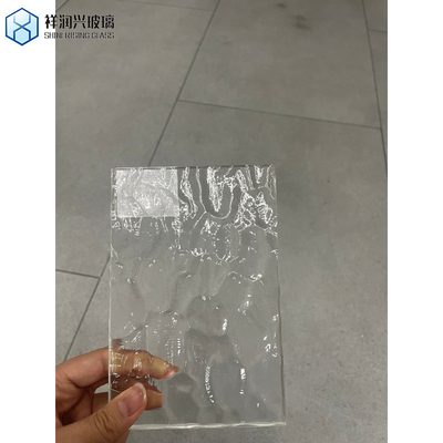 Structurally Solid Clear and Tinted Patterned/Figured/Rolled Glass with ISO Certificate