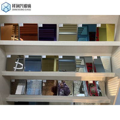 Float Glass with Solid Structure and Color Tinting in Dark Grey Blue Green Bronze
