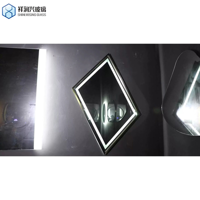 Hotel Furniture Silver Finish Aluminium Coated Float Glass Mirror Sheet 1.8mm 2mm 3mm