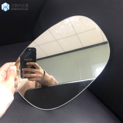 Customized Round Silver Mirror Glass Durable for Bathroom Manufacture in Qingdao