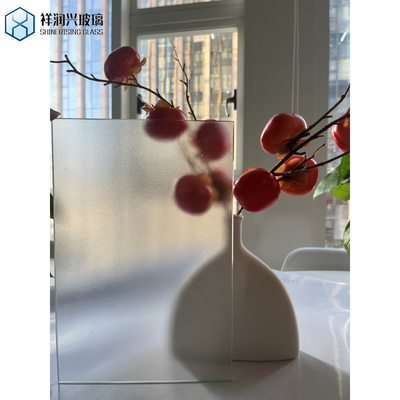 Art Etched Pattern Acid Sandblasted Etched Glass Panels for Customized Customization
