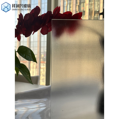 Art Etched Pattern Acid Sandblasted Etched Glass Panels for Customized Customization