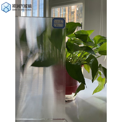 3mm-8mm Clear Base Glass Flutelite-S Decorative Embossed Pattern Glass for Window Types