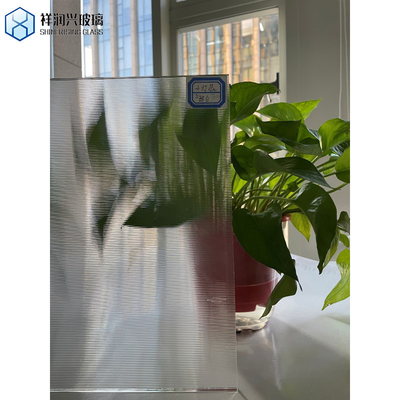 3mm-8mm Clear Base Glass Flutelite-S Decorative Embossed Pattern Glass for Window Types