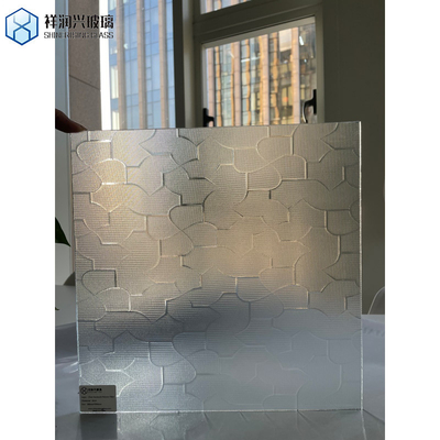 Rolled Glass Customized Customized Plate Glass Figured Glass Technique Laminated