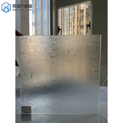 3mm 4mm 5mm 6mm Clear Pattern Glass Figure Rolled Glass Color Type Solid Color Clear