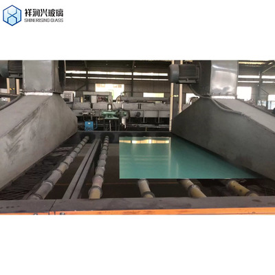 4mm 5mm 6mm 8mm Color Bronze Grey Blue Green Tinted Float Glass Building Tempered Glass Panel
