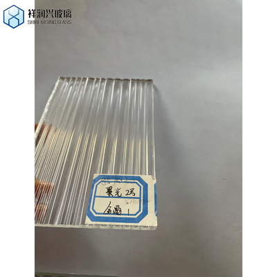 Architecture Decorative Fusing Flat Polished Edge Work Customized Cast Tempered Glass