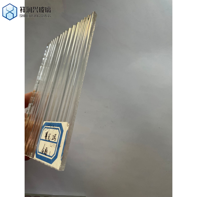 Architecture Decorative Fusing Flat Polished Edge Work Customized Cast Tempered Glass