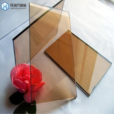 Solid Structure Float Glass Coated Reflective Glass at Direct Stock Offer